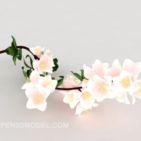Outdoor Plant Vine Flower 3d model