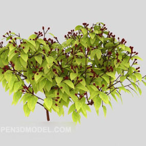 3D model venkovní vegetace