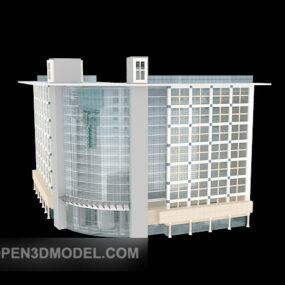 Outdoor High-rise Building 3d model