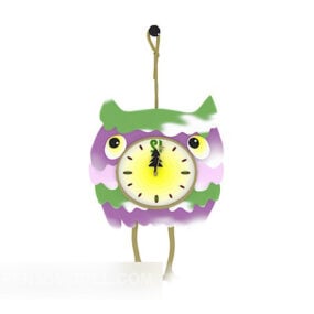 Owl Alarm Clock 3d model