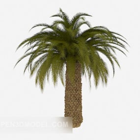 Modello 3d realistico del palmo
