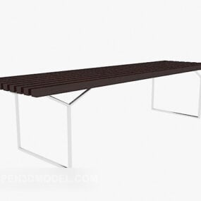 Park Bench Modernism 3d-modell