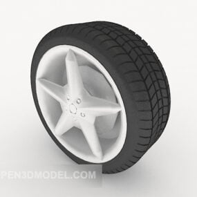 Pièce de roue simple modèle 3D
