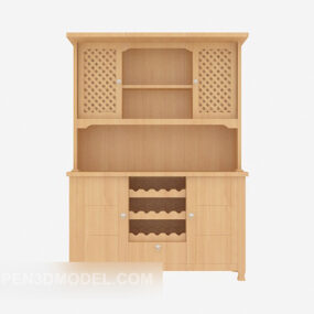 Pastoral-style Cabinet 3d model