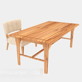 Pastoral-style Desk 3d model