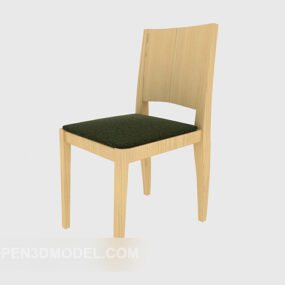 Pastoral Style Dining Chair 3d model