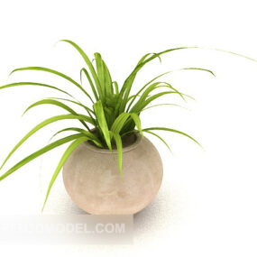 Pastoral-style Potted Plant 3d model