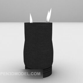 Klasyczny stojak na wieszaki na ubrania Model 3D