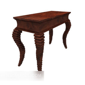 Personality European Side Table 3d model