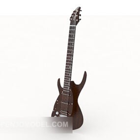 Model 3d Gitar Rock Elektrik Muzik