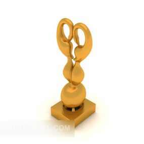 Personality Gold Set-up 3d model