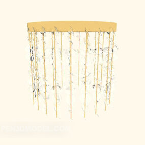 Personality Hanging Chandelier 3d model
