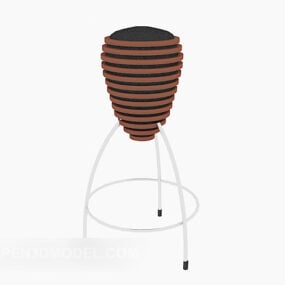 Personality High Stool Furniture 3d model