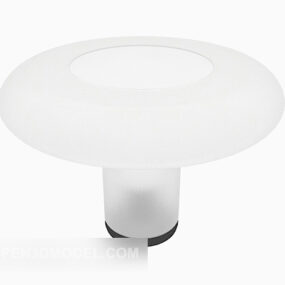 Personality Home Einfache weiße Tischlampe 3D-Modell