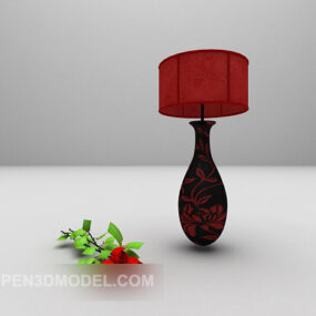 Vase Shaped Lamp Furniture 3d model