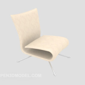 Stylizowany model fotela relaksacyjnego 3D