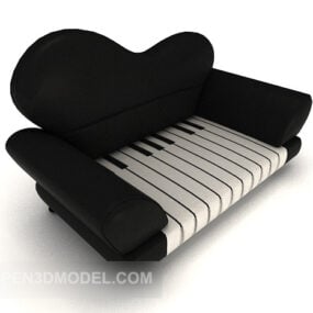 Home Piano Sofa 3d model