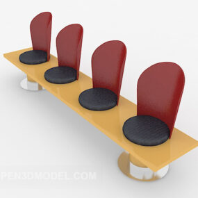 Personality Simple Lounge Chair 3D-Modell