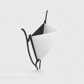 Personality Simple Style Wall Lamp 3d model