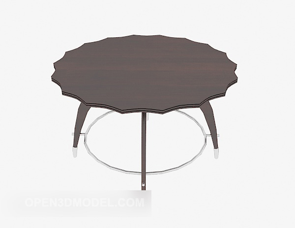 Personality Solid Wood Coffee Table