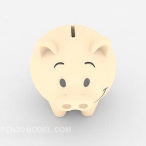 نموذج ثلاثي الأبعاد لبنك توفير الخنازير