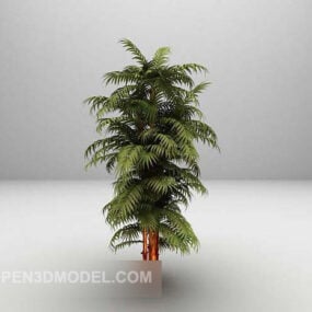 Dekoracja drzewa sosnowego cyprysowego Model 3D