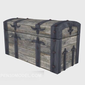 Pirate Ship Box 3d model