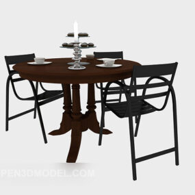 Pitch Home Table V1 3d model