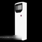 Plastic shell air conditioning 3d model