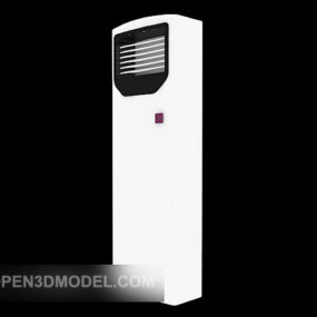 Electronic Plastic Air Conditioning 3d model