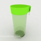 プラスチック製の水カップ