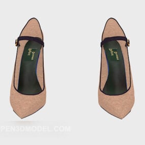 Pointed Heels 3d-modell