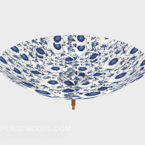 Porcelain Bowl Decoration 3d model