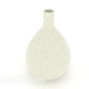 Porcelain Minimalist Vase 3d model