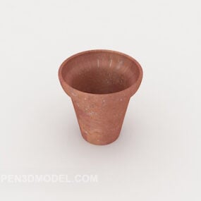 Pot Terracotta 3d model