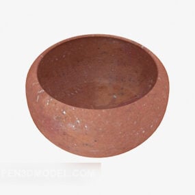 Pottery Bowl 3d-modell