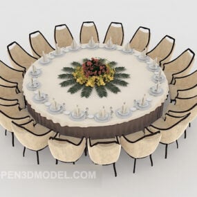 Premium Fashion Table 3D-Modell