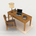 Prison Wooden Desk Chair