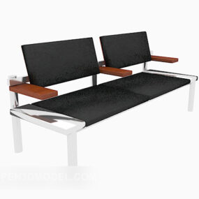 Public Lounge Chair 3d model
