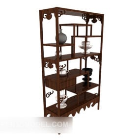 Tv Bookcase Rack 3d model