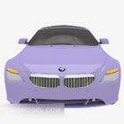 Bmw Purple Автомобиль
