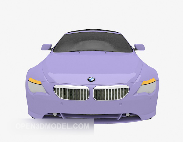 Bmw voiture violette