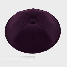 Фіолетова подушка 3d модель