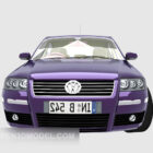 Purple Volkswagen Car