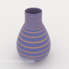 Purple Porcelain Decoration