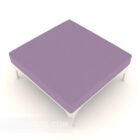 Tabouret petit bord violet
