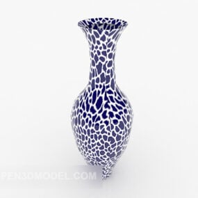 Qinghua Porcelain Bottle 3d model