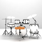 Rack Drum Instrument Set