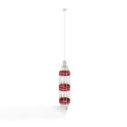 Home Red Decor Chandelier