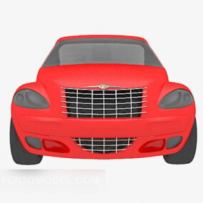 Punainen Sport Car V1 3d malli